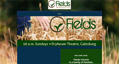 Desktop Screenshot of fieldschurch.com